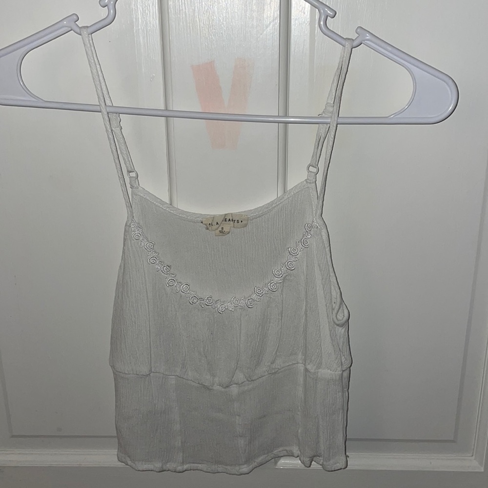 White PacSun tank top